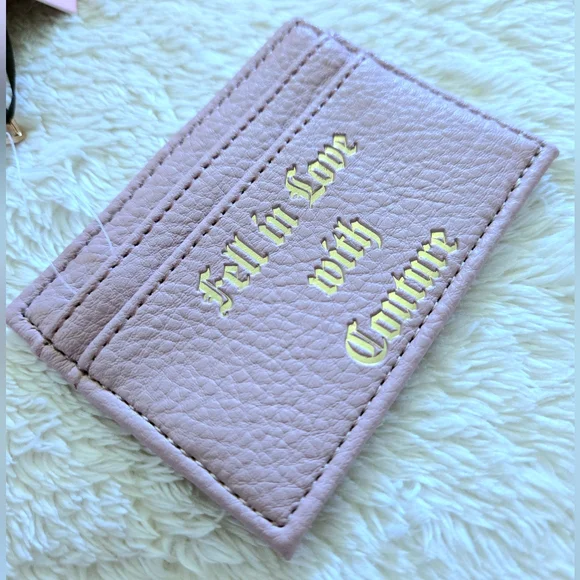 Juicy🍊 Couture "Breaking The Rules" Bifold✌️ Wallet With Pullout Card💳 Case - Picture 12 of 16